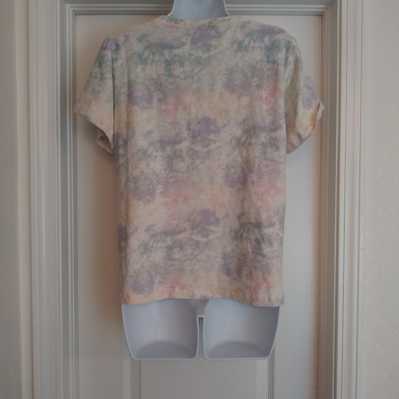 RAILS CARA COTTON TEE RAINBOW TIE DYE - Picture 7 of 10
